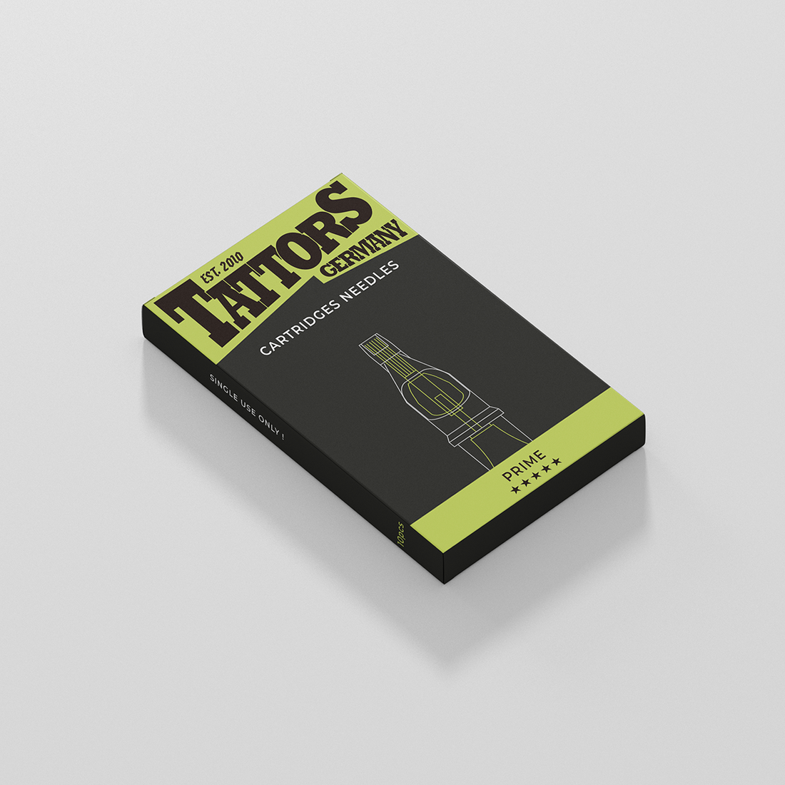 10 pcs Tattoo Needle Cartridges Sterilized