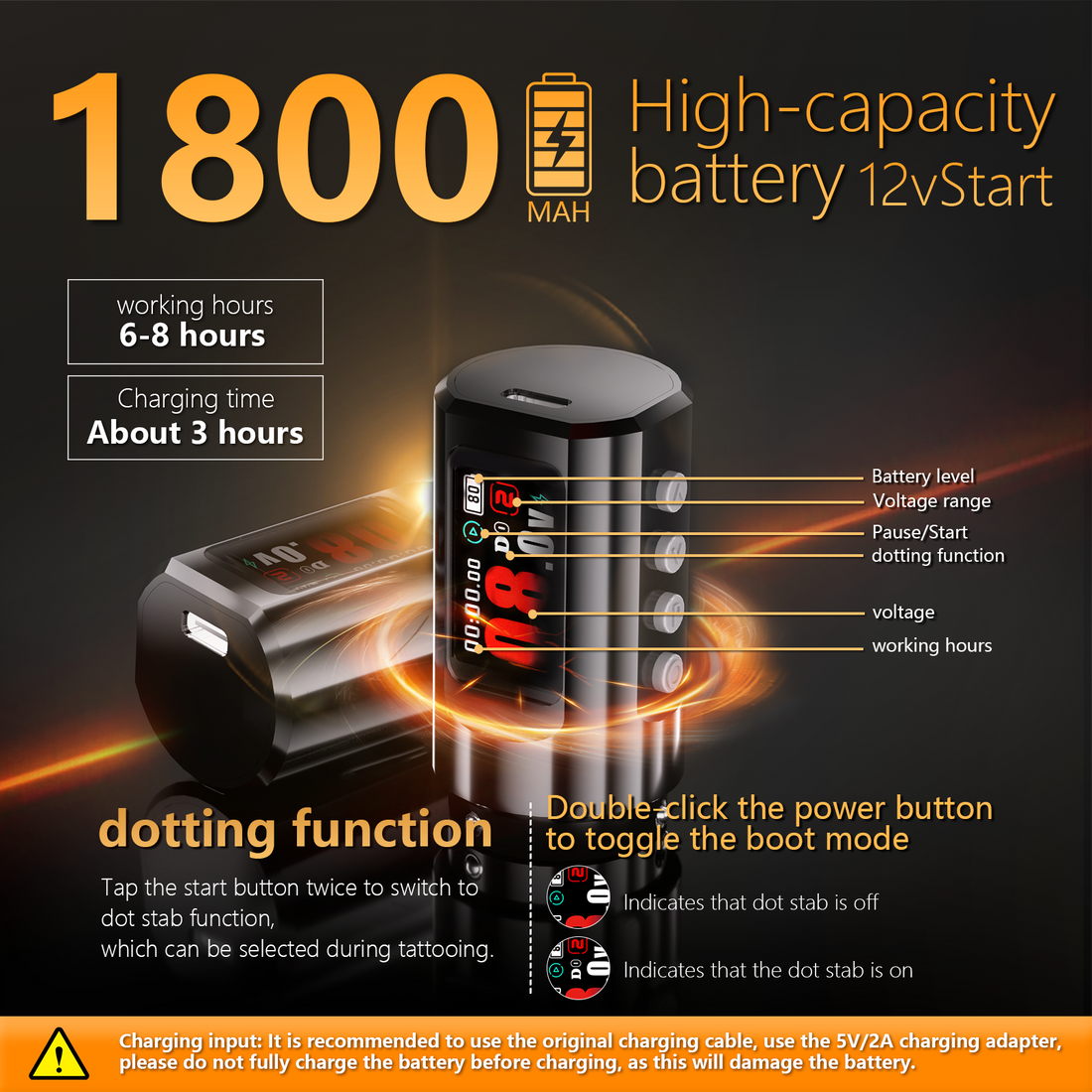 V79 Wireless Tattoo Pen